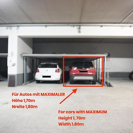 Neu Modernes Apartment In Top Lage, Free Parking Max 1,65M Hoehe Und 1,8M Breite كارلسروه المظهر الخارجي الصورة